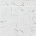 White marble mosaic tile with subtle gray veining torcello white square mosaic recycled glass for elegant surfaces
