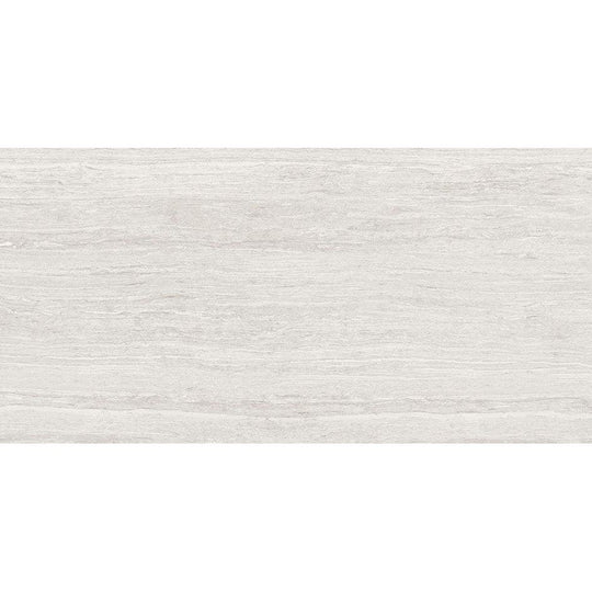 Travertine Silver Satin Porcelain Tiles - alternate view