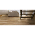 Light oak hardwood flooring Tree-Fusion Neutral with smooth natural wood grain finish for stylish interior use