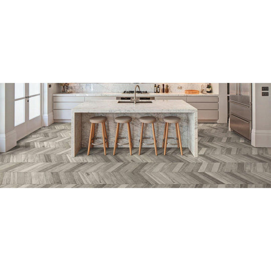 Tree-Soul Grey Chevron Matt