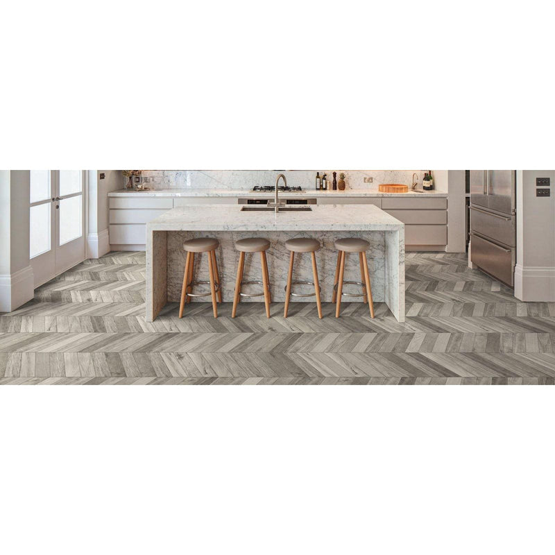 Tree - Soul Grey Chevron Matt