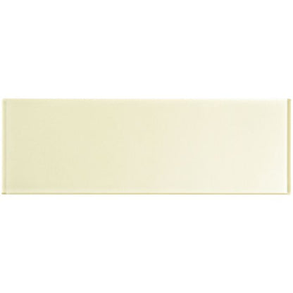 Triton Metallica cream metallic glass tile with a glossy finish