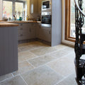 Trusloe Limestone Seasoned Finish – limestone tile pattern detail