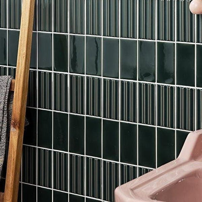 Tunstall Ceramic Royal Green Fluted Brick