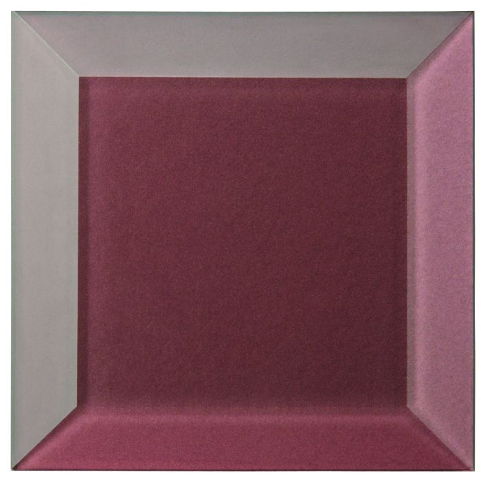 Ulysses Metallic Glass Bevel 100 x 100mm