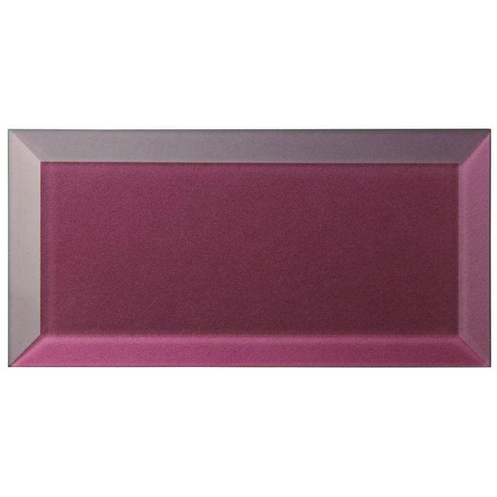 Ulysses Metallic Glass Bevel 200 x 100mm