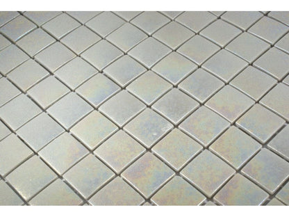Urban Chic Aluminium Metallic Glass Mosaic