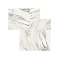 Venato marble modular porcelain tiles featuring white and gray marble-effect with natural veining patterns