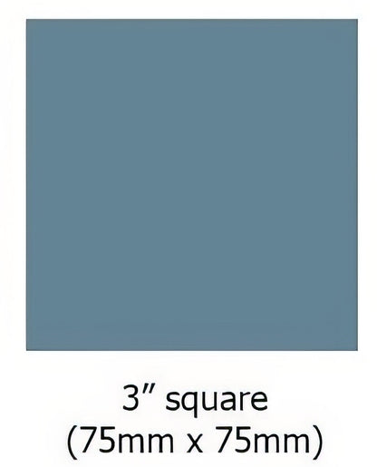 Victorian Floor Blue Squares - Hyperion Tiles