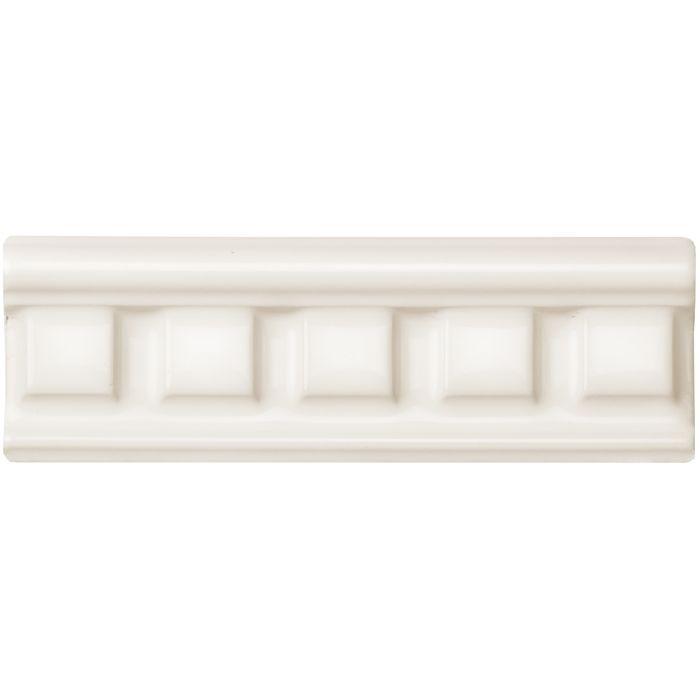 Vintage White Dentil Moulding - Hyperion Tiles