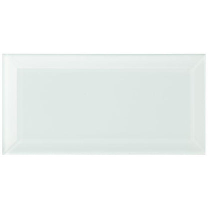 Volga Clear Bevel Glass 20 x 10cm Wall Tile – thumbnail 1