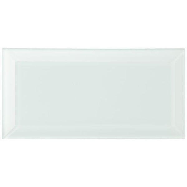Volga 20 x 10cm Bevel Glass Tile