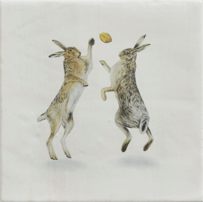 Wiltshire Hares By Joanna May