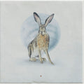 Wiltshire Hares By Joanna May – close-up detail