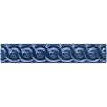 Windsor Blue Scroll Moulding Ceramic Wall Tile 152x29mm