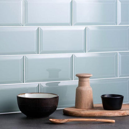 Yukon Clear Bevel Glass 20 x 10cm Wall Tile – thumbnail 1